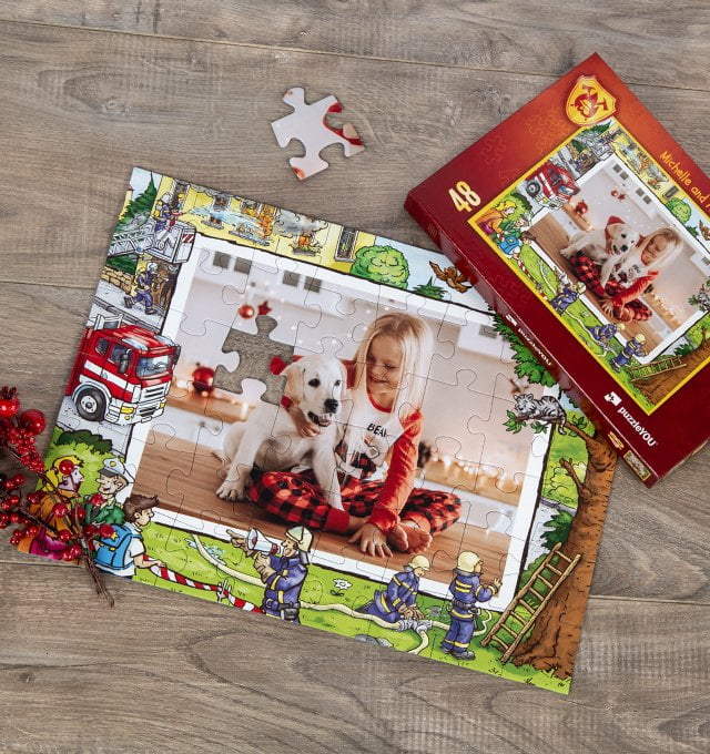 Detské puzzle s vlastnými fotografiami