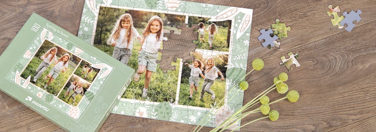 Velikonoční fotopuzzle pro děti a dospělé