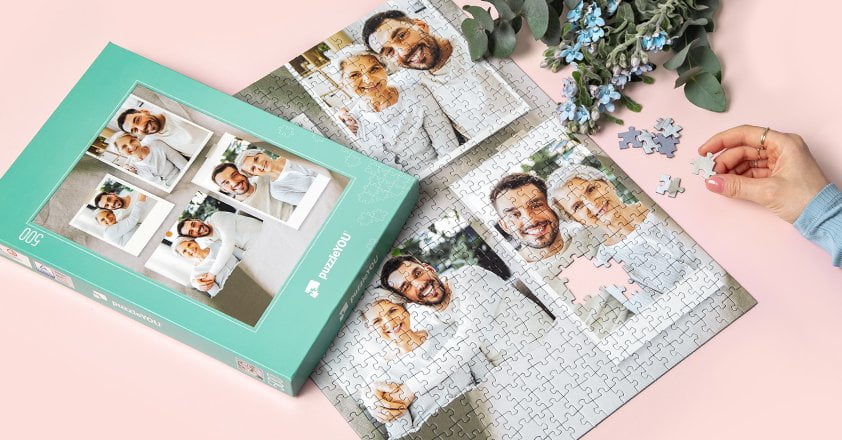 Puzzle koláž z fotiek