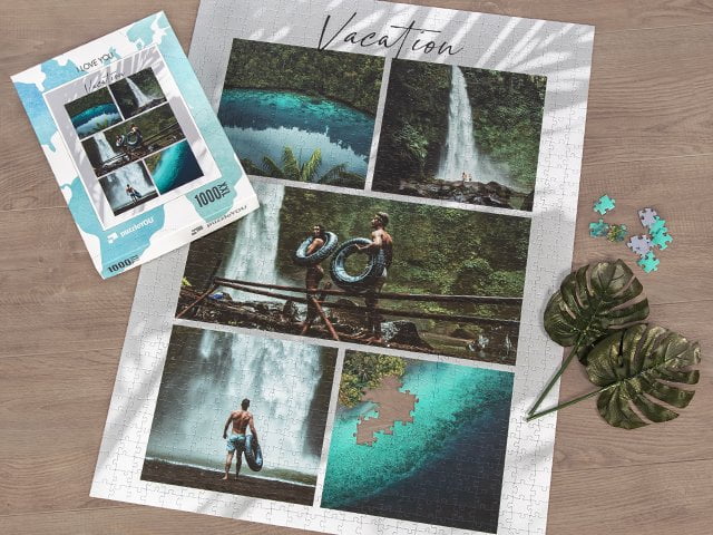 Fotopuzzle koláž