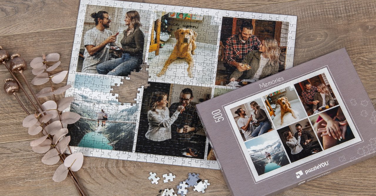 Puzzle koláž