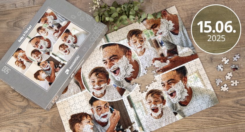 Fotopuzzle ku Dňu otcov
